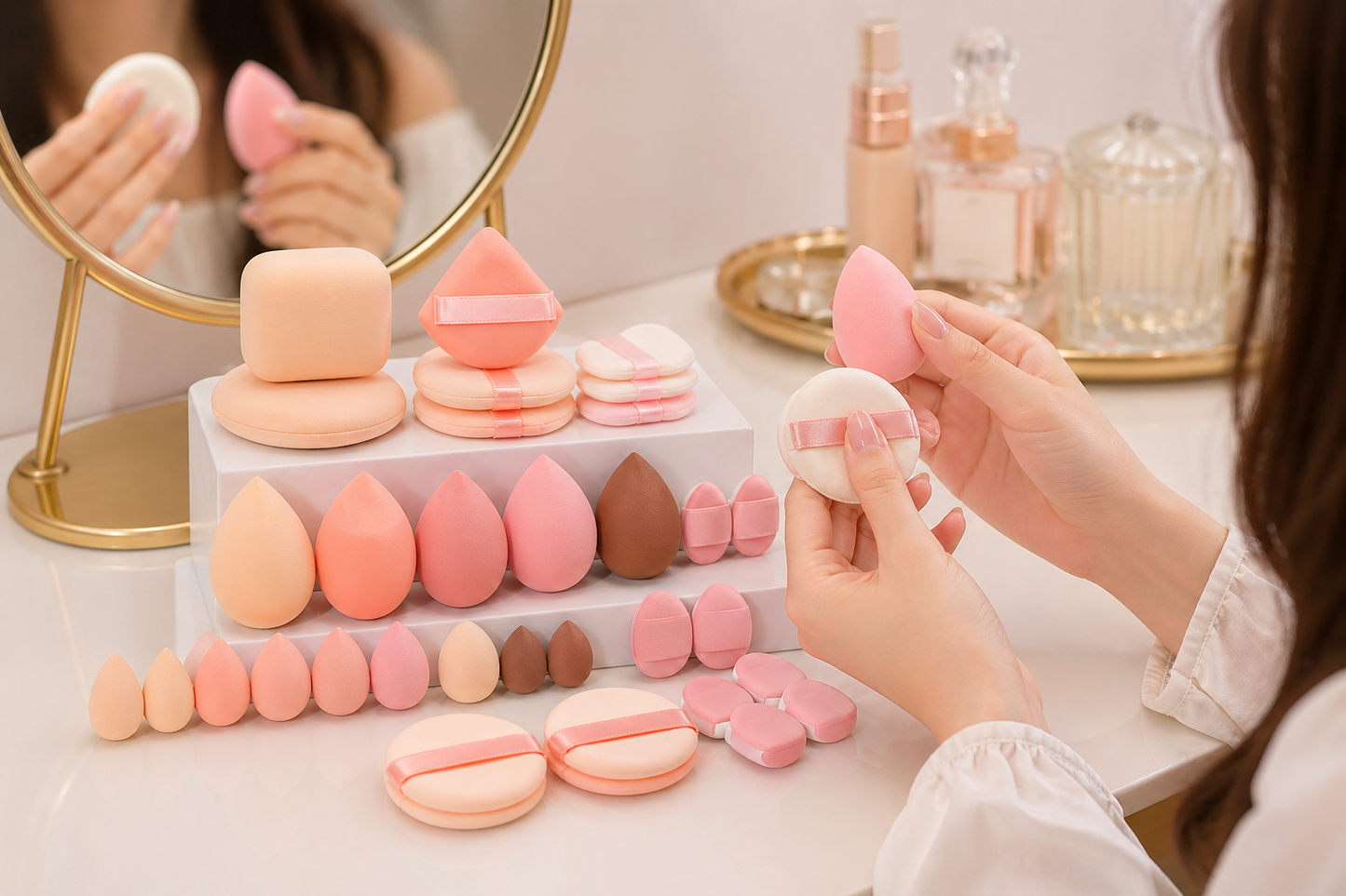 20pcs Marshmallow Puff Set.