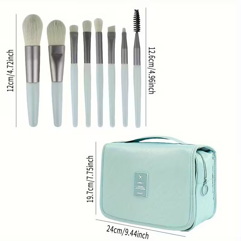 33pcs Beauty Tool Set with Travel Makeup Bag