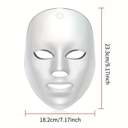 7-Color Rechargeable Facial Mask Device.